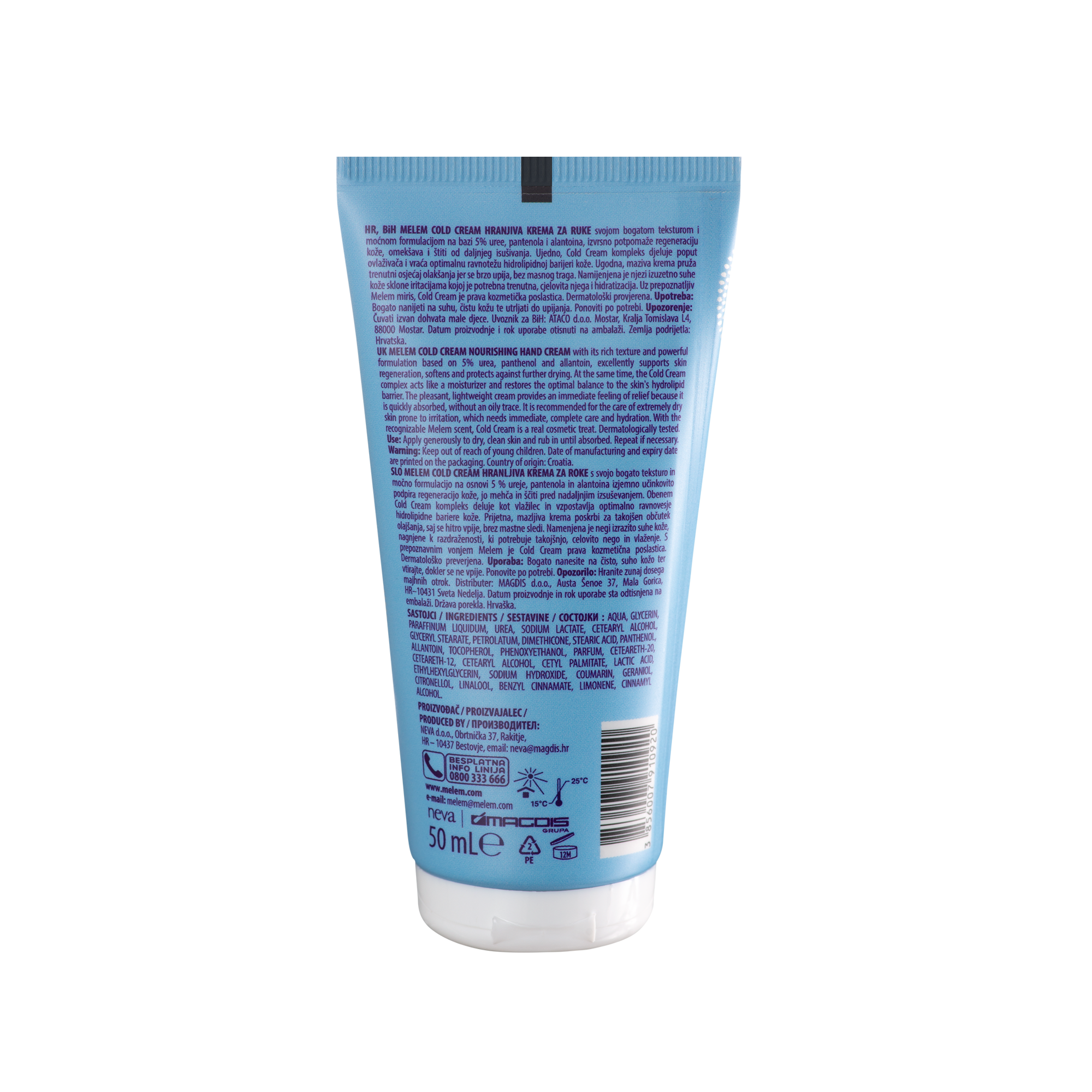 Melem Cold Cream  Intensiv pflegende Kälte-Schutz Handcreme