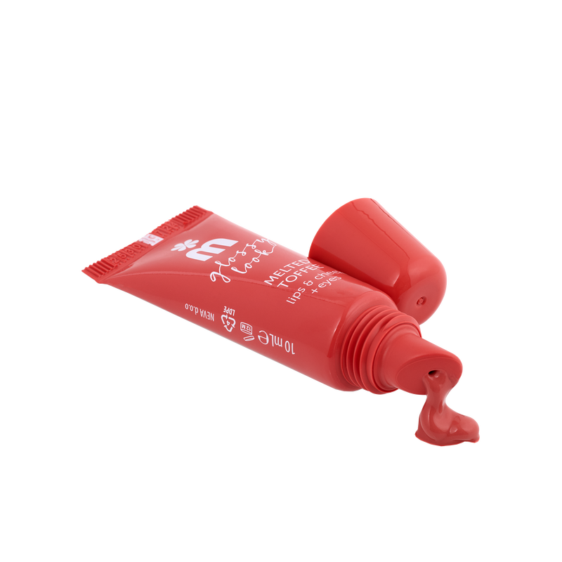 Melem Glossy Look Balsam Melted Toffee – Getönter 3-in-1 Balm für Lippen, Wangen & Augenlider