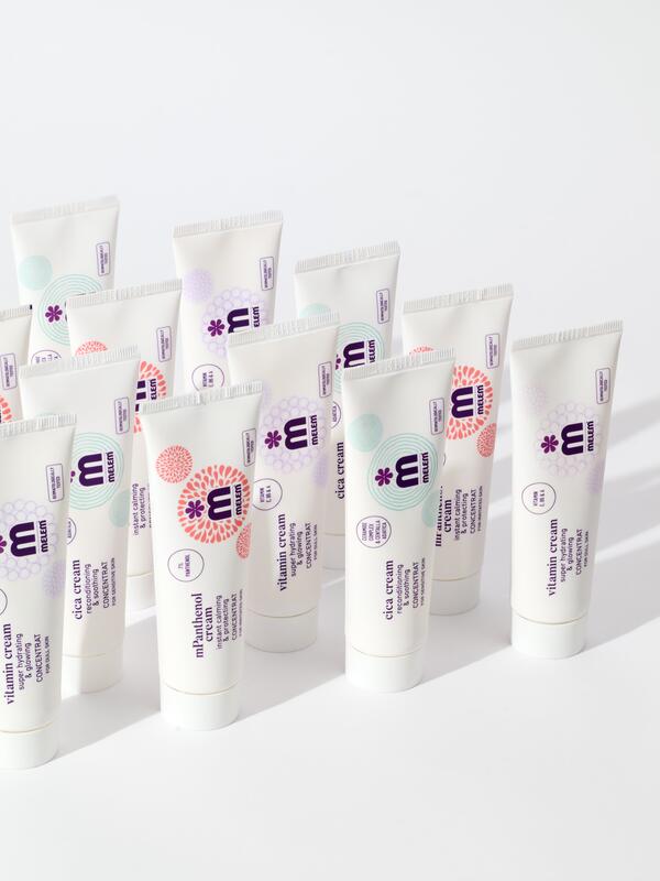 Melem m-Panthenol Cream Concentrate – Intensivpflege mit 7 % Panthenol für empfindliche & trockene Haut