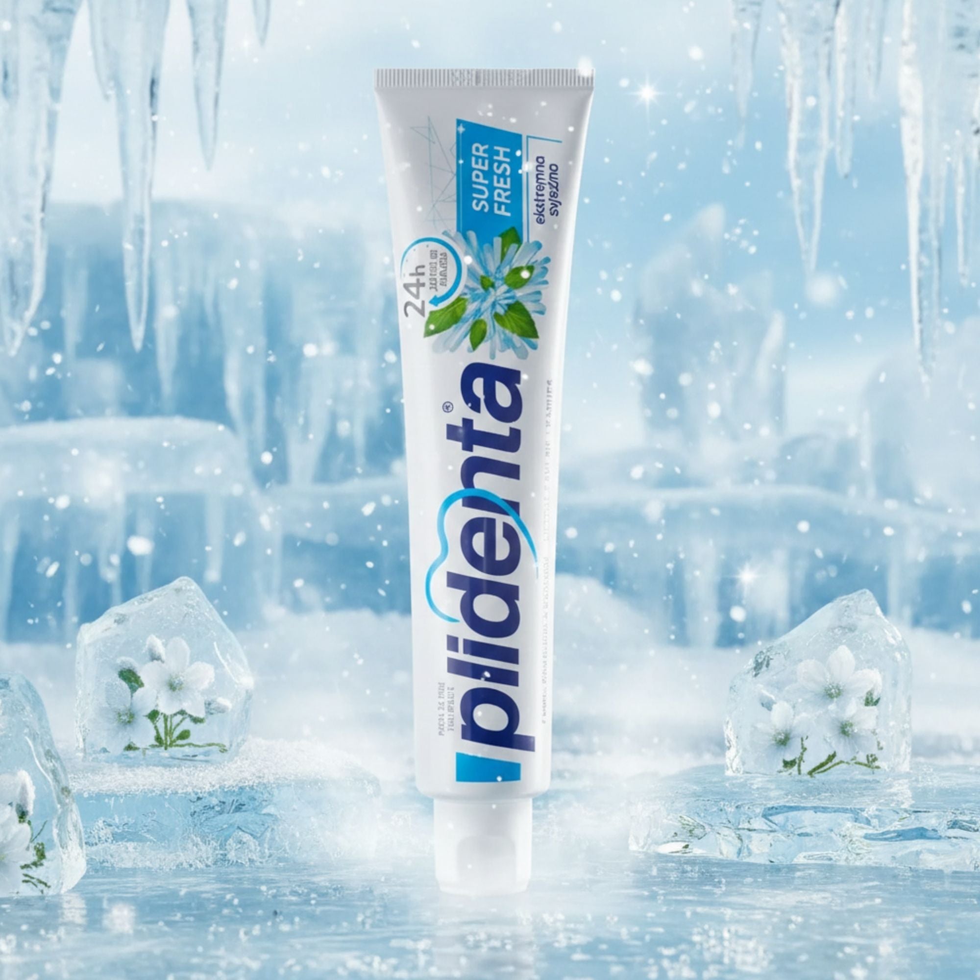PLIDENTA Superfresh Anti-Karies-Zahnpasta – Intensive Frische & zuverlässiger Kariesschutz