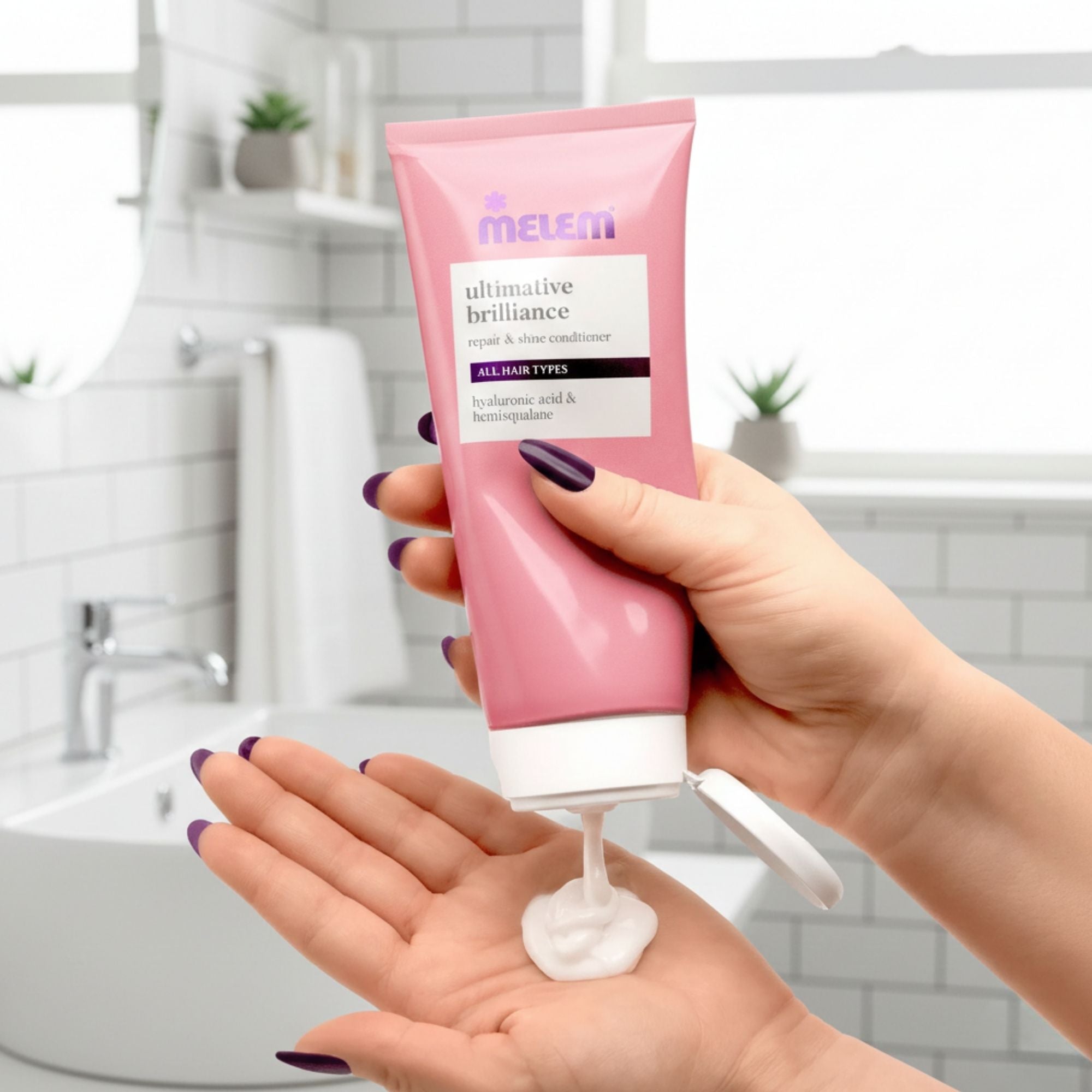 Melem Hair Ultimate Brilliance Hair Balm – Glanz-Conditioner für intensive Pflege & seidige Geschmeidigkeit