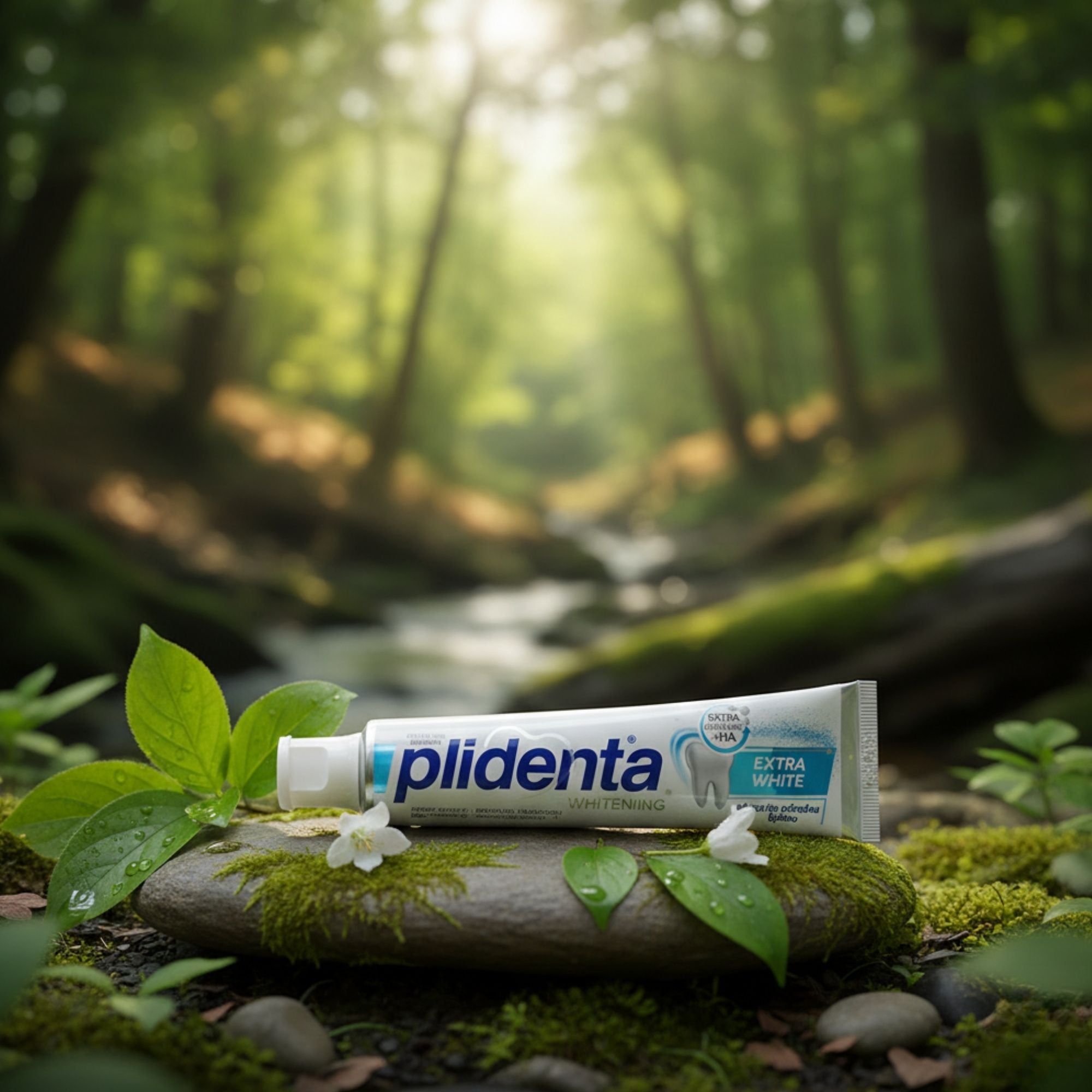 PLIDENTA Extra White Whitening Zahnpasta – Für natürlich weiße Zähne & strahlenden Glanz