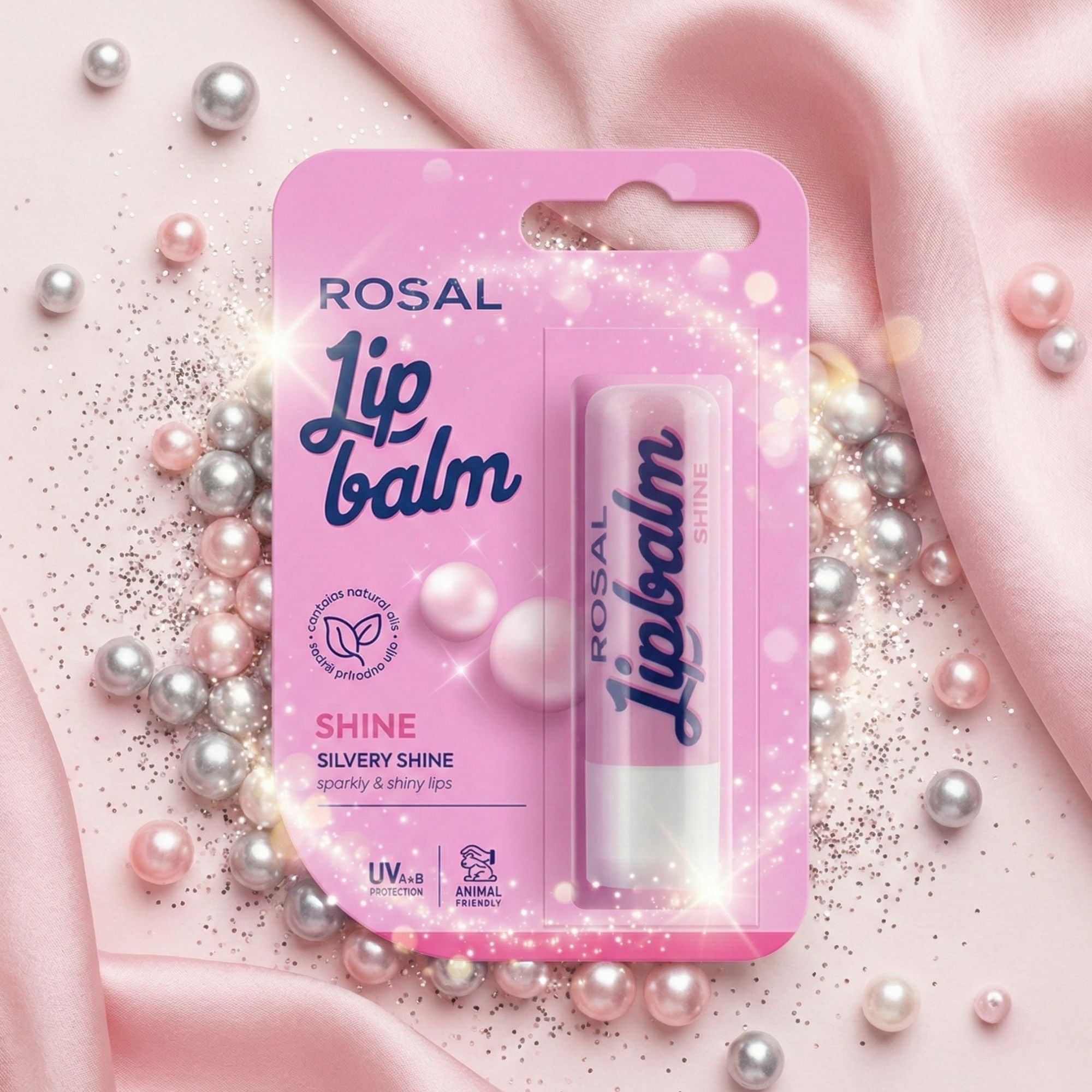 Rosal Lip Balm Shine On – Feuchtigkeitsspendender Lippenbalsam mit natürlichem Glanz