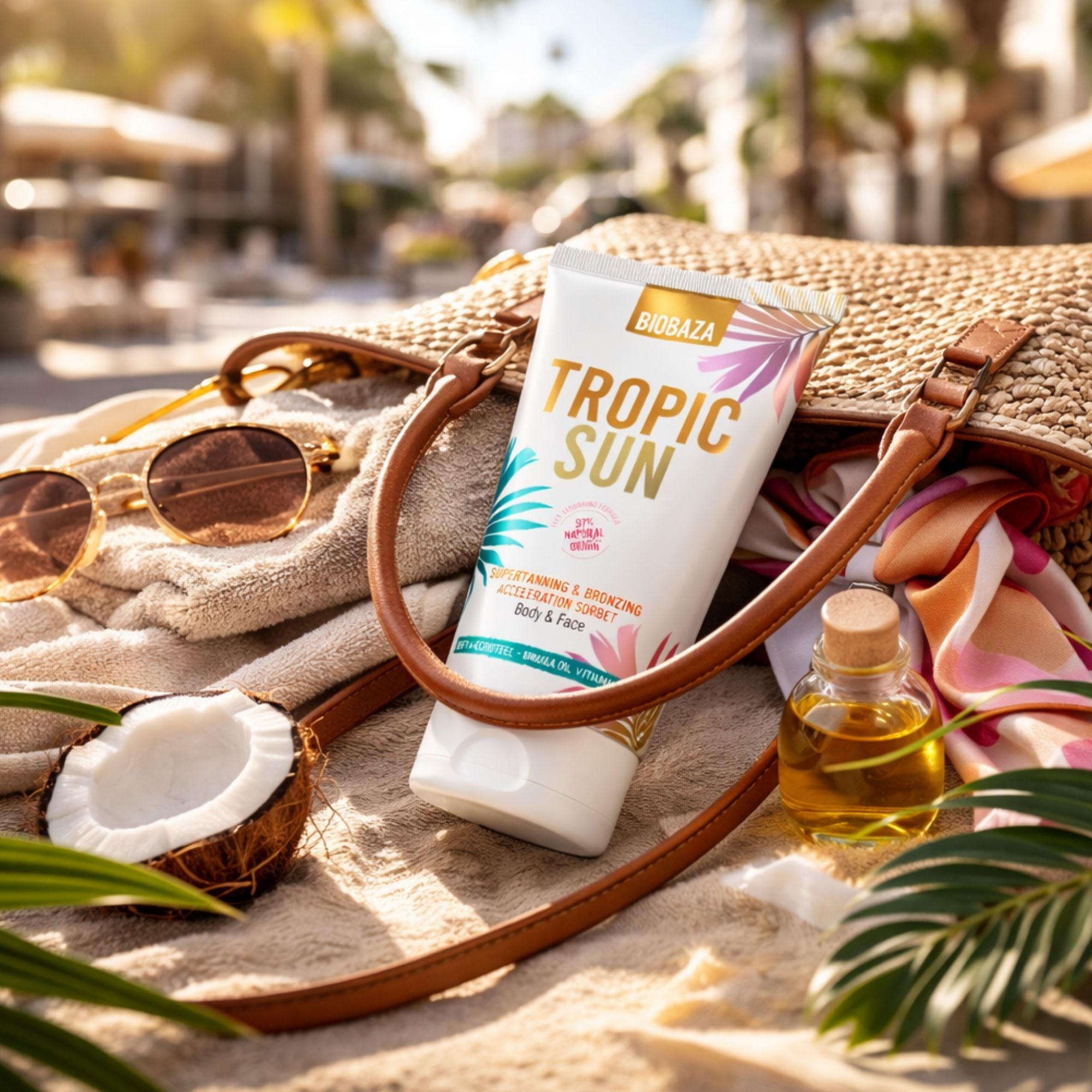 Biobaza Tropic Sun Bräunungscreme – Für einen natürlichen, strahlenden Teint