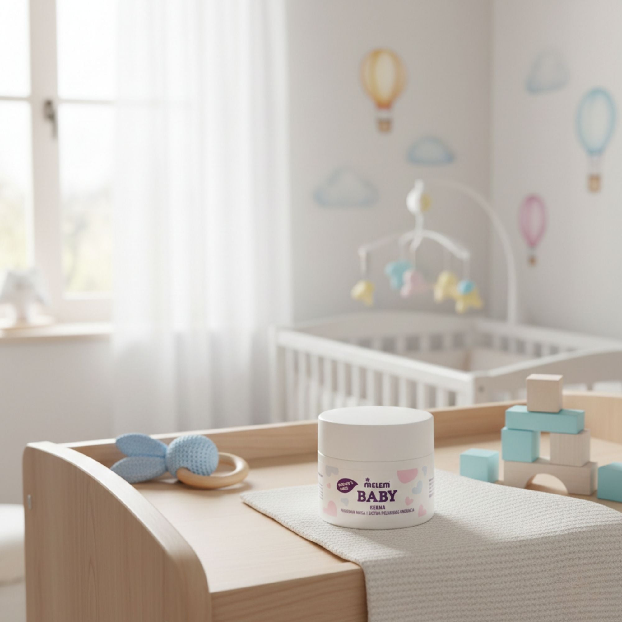 Melem Baby Protective Baby Cream – Sanfte Schutzcreme für empfindliche Babyhaut & Windelbereich