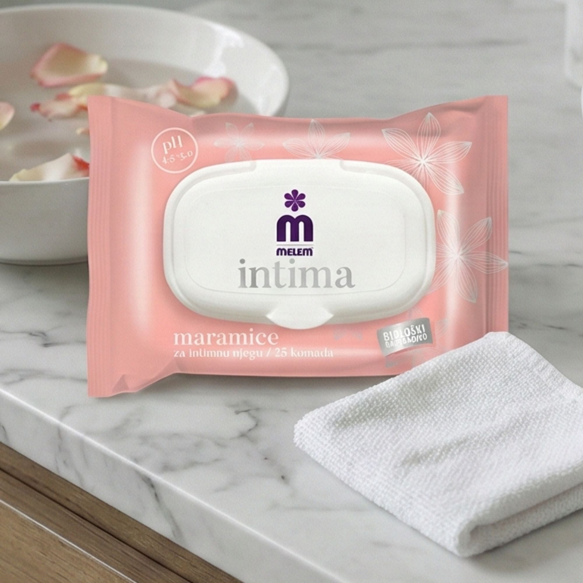 Melem Intima Wet Wipes – Sanfte Intim-Feuchttücher für Frische & Pflege unterwegs