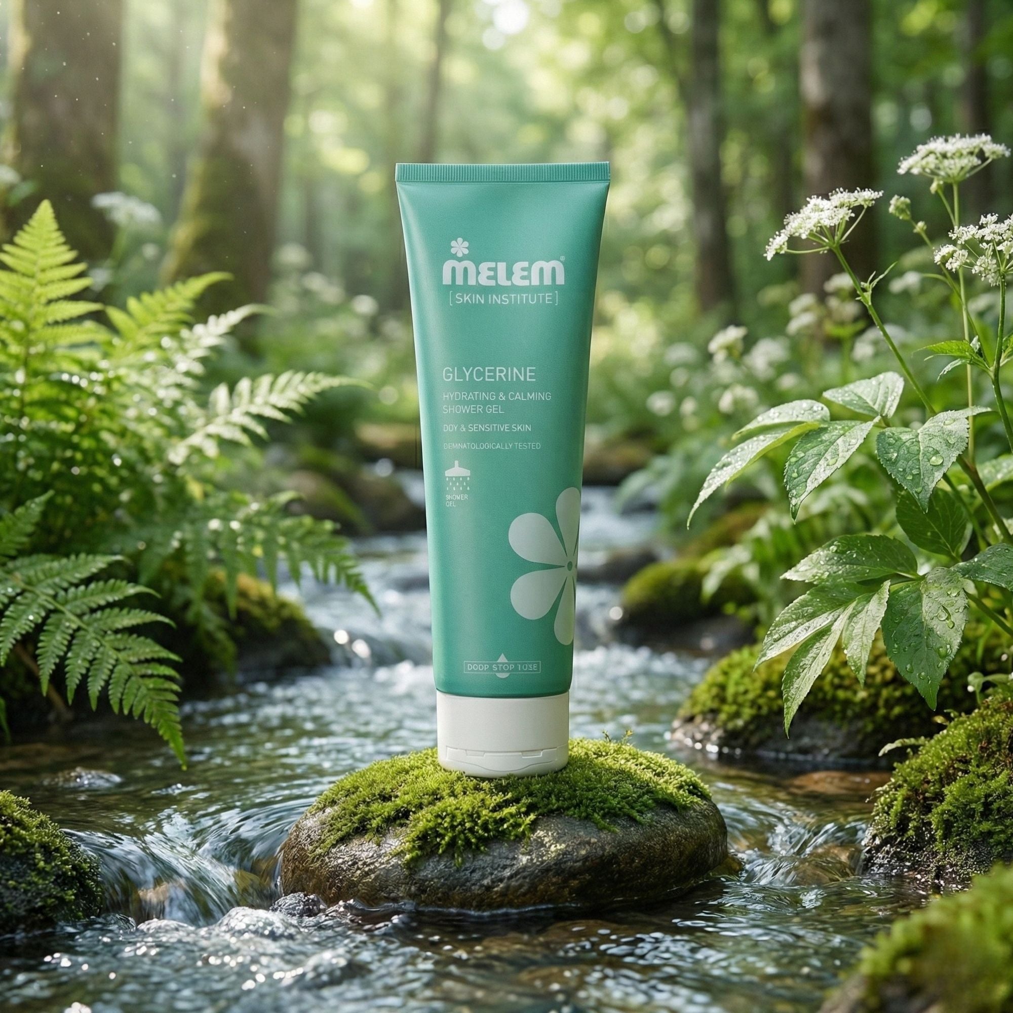 Melem Shower Gel Glycerin – Feuchtigkeitsspendendes Duschgel für trockene & empfindliche Haut
