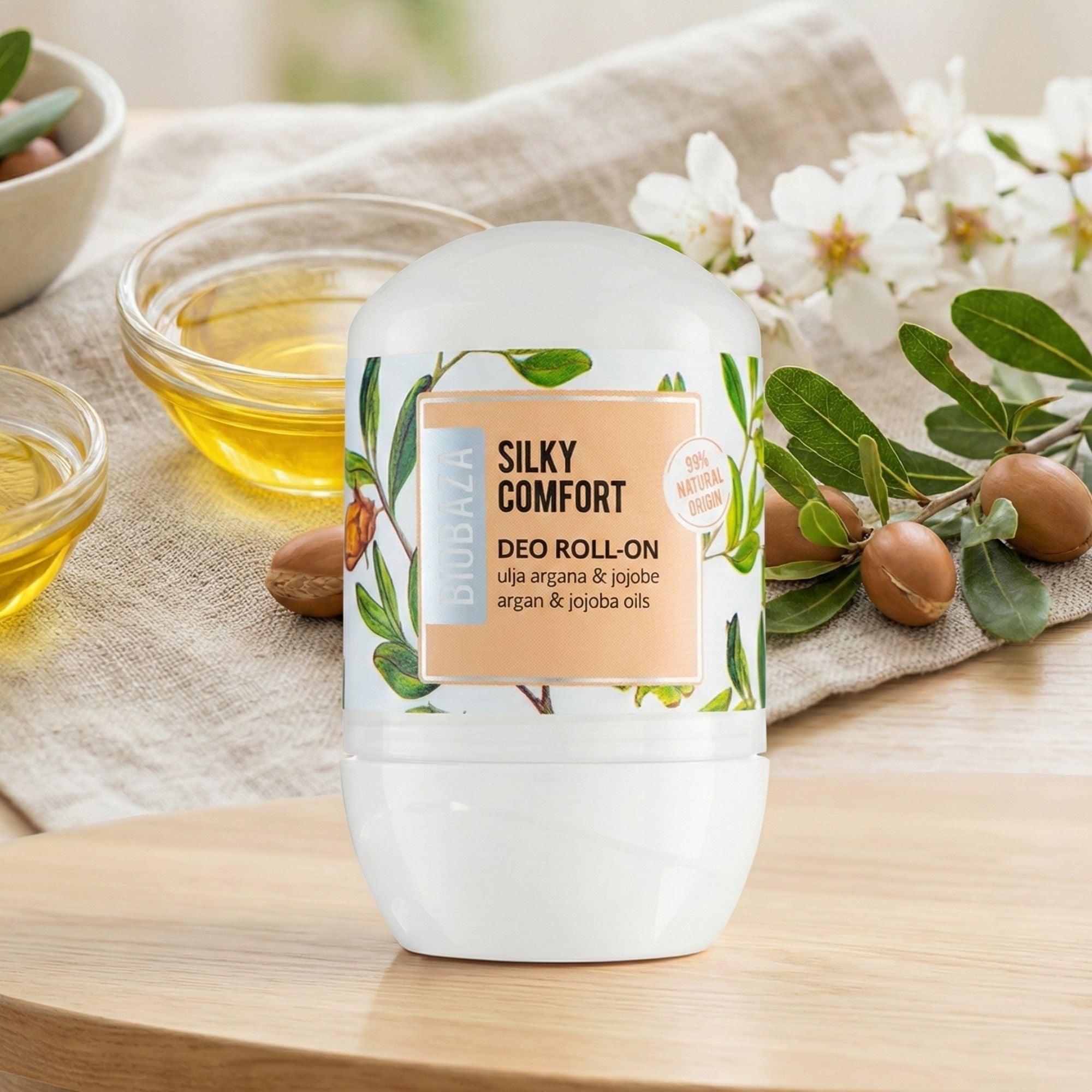 Biobaza Silky Comfort Natural Deo Roll-on