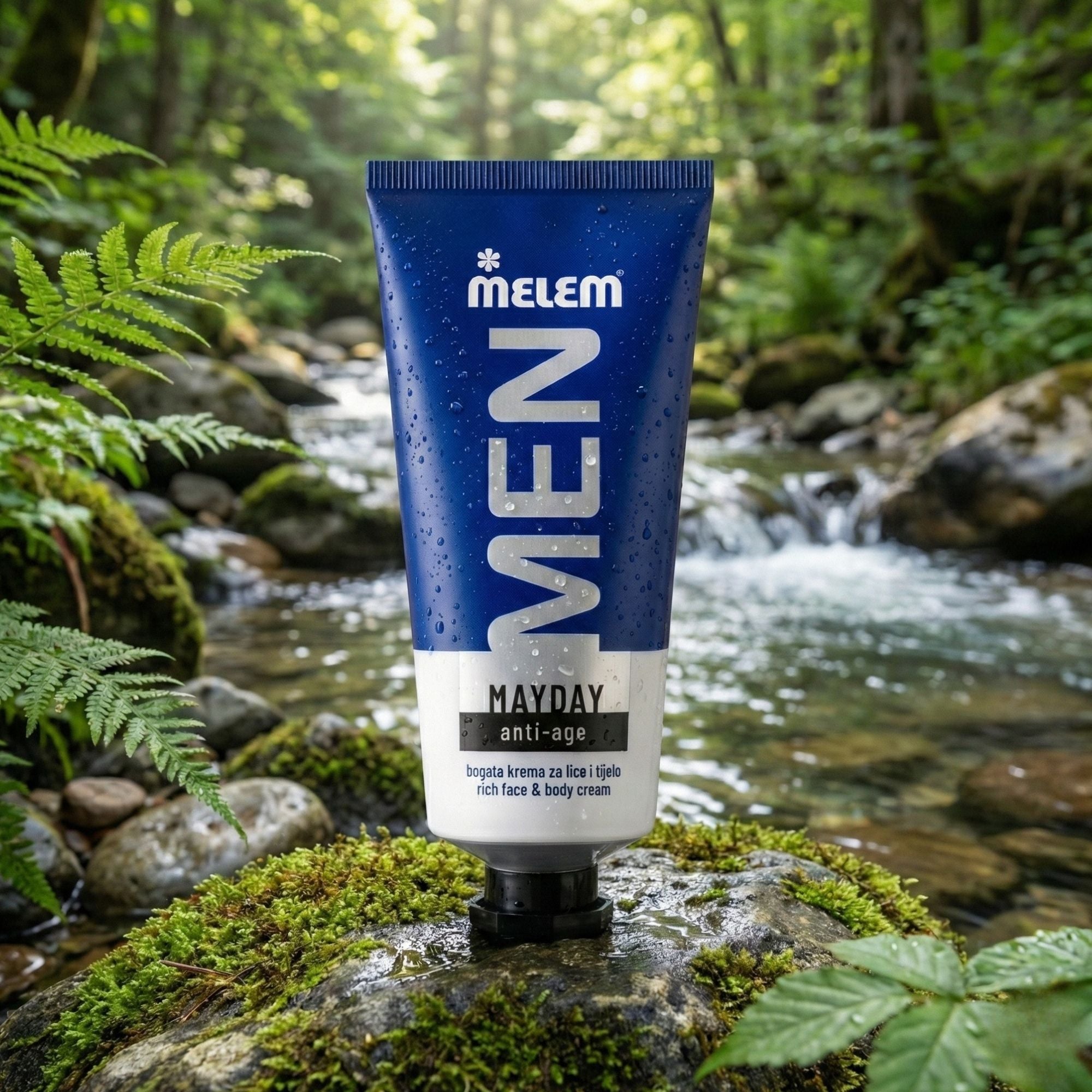 Melem Men Mayday Cream – Feuchtigkeitsspendende Anti-Aging Creme für Männer