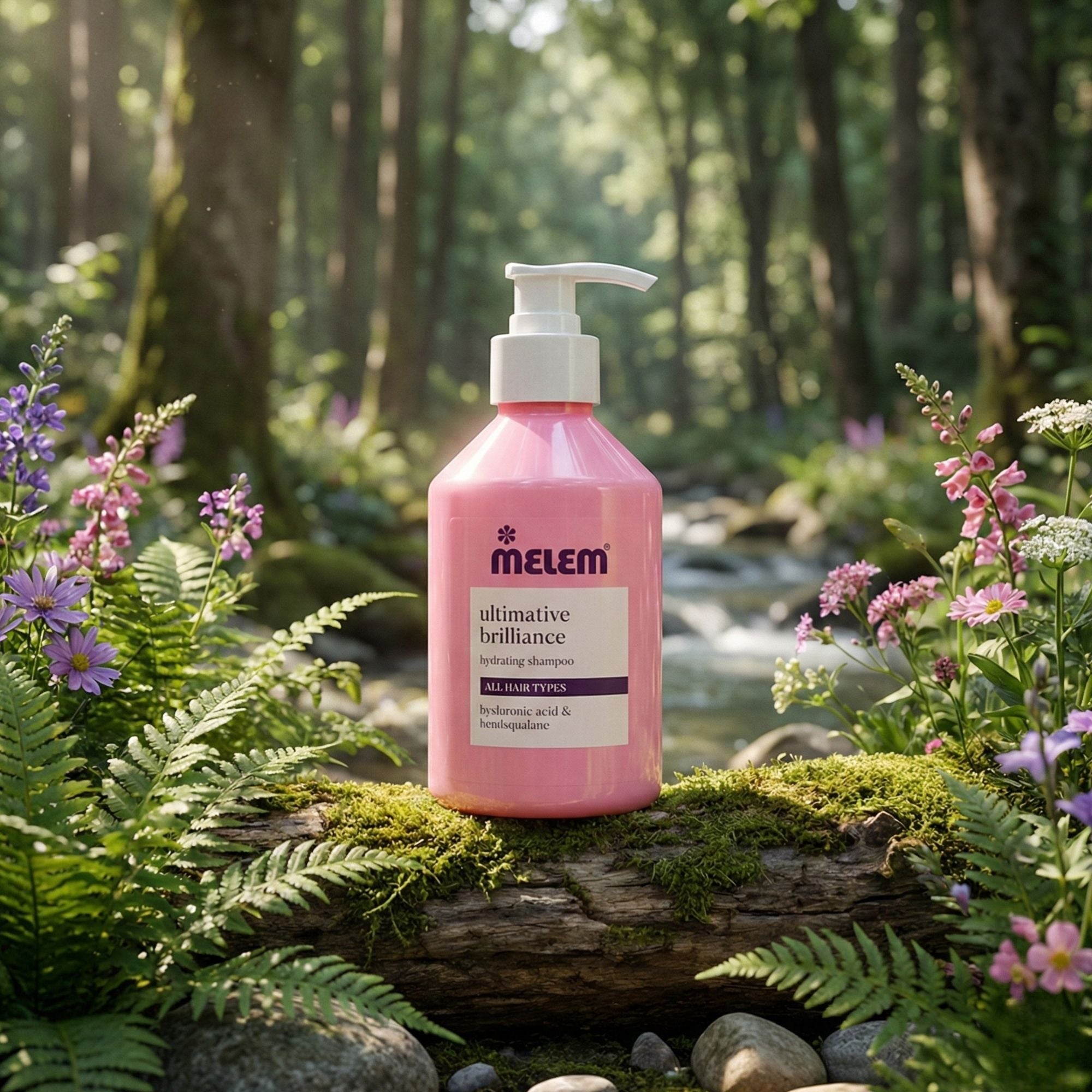 Melem Hair Ultimate Brilliance Shampoo – Pflegendes Glanz-Shampoo für geschmeidiges & strahlendes Haar
