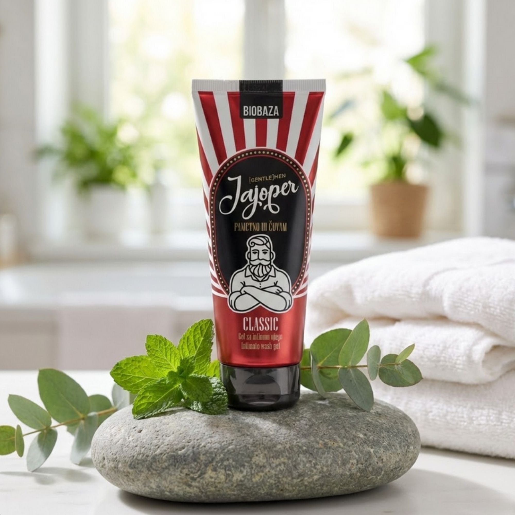 Biobaza Jajoper Classic Intimpflege-Gel – Sanfte tägliche Intimpflege mit pH-ausgeglichener Formel
