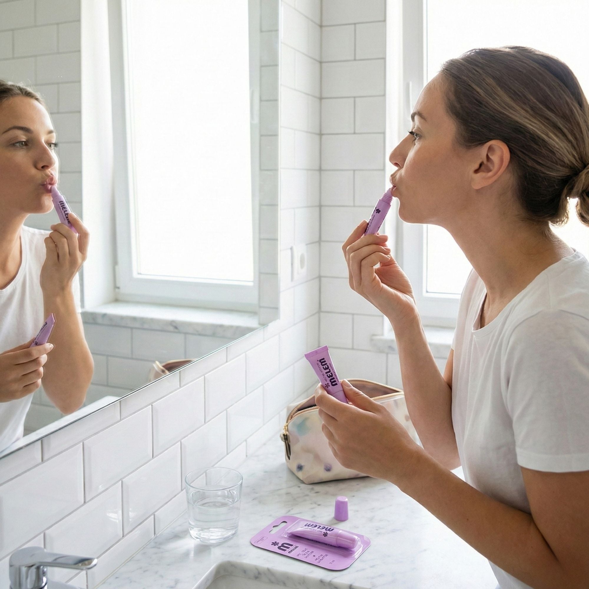Melem Reparierender Lippenbalsam – Intensive Lippenpflege mit Kakao- & Sheabutter
