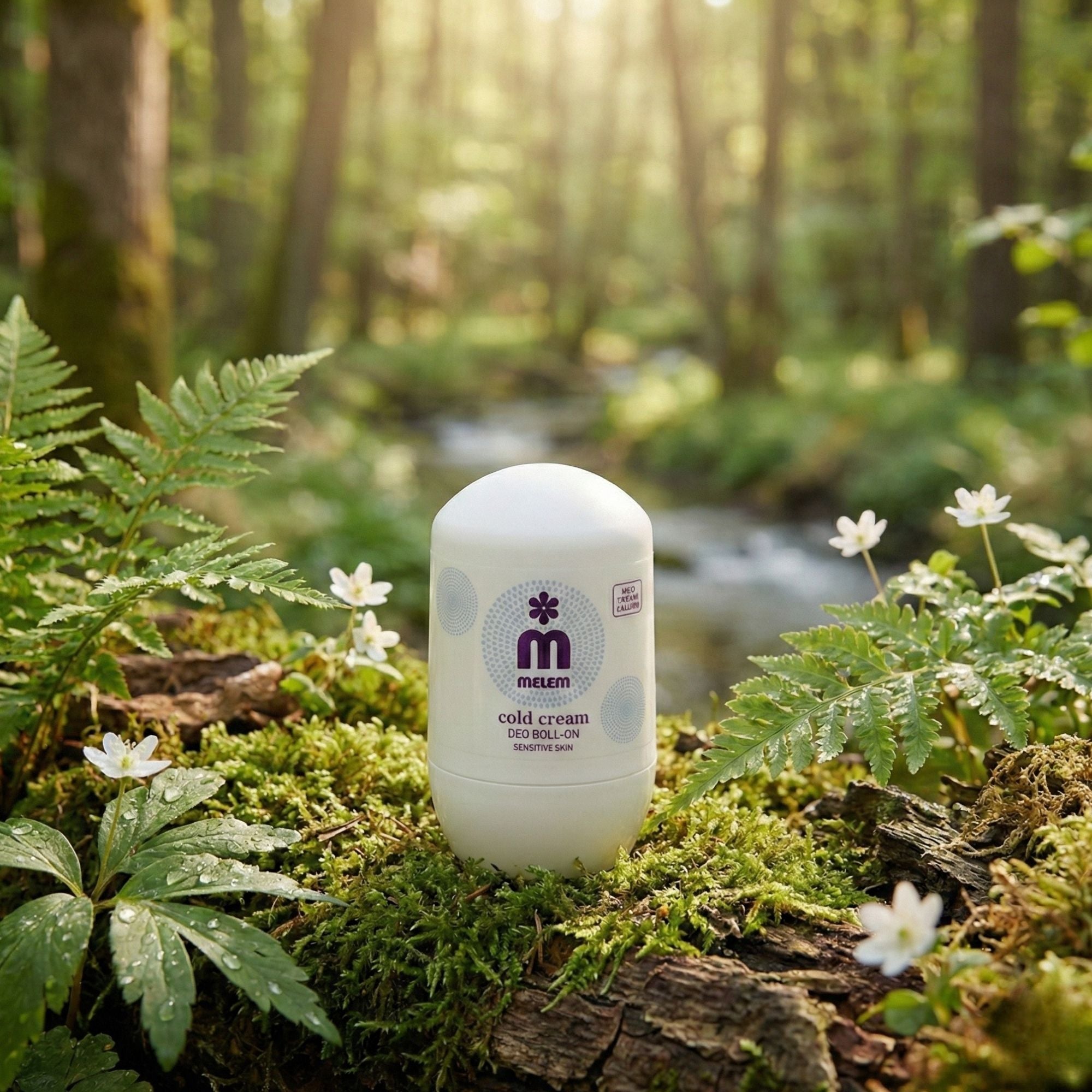 Melem Deo Roll-On Cold Cream – Sanftes Deo für empfindliche & trockene Haut
