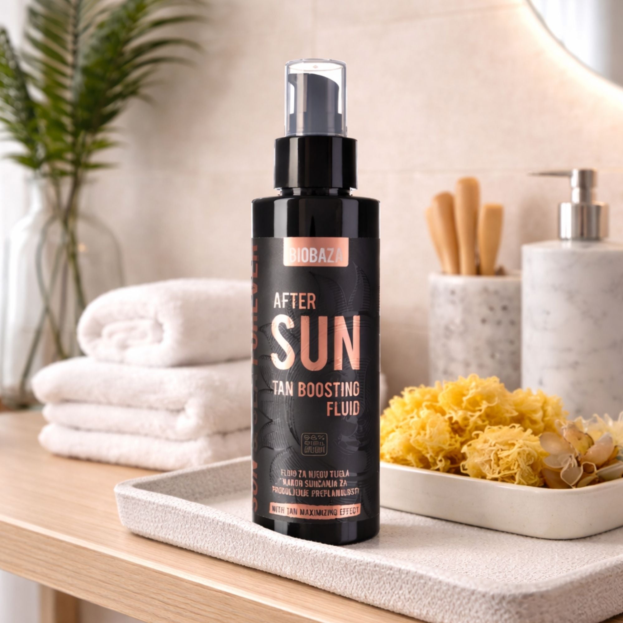 BIOBAZA After Sun Tan Boosting Fluid – Pflege & Verlängerung der Sommerbräune