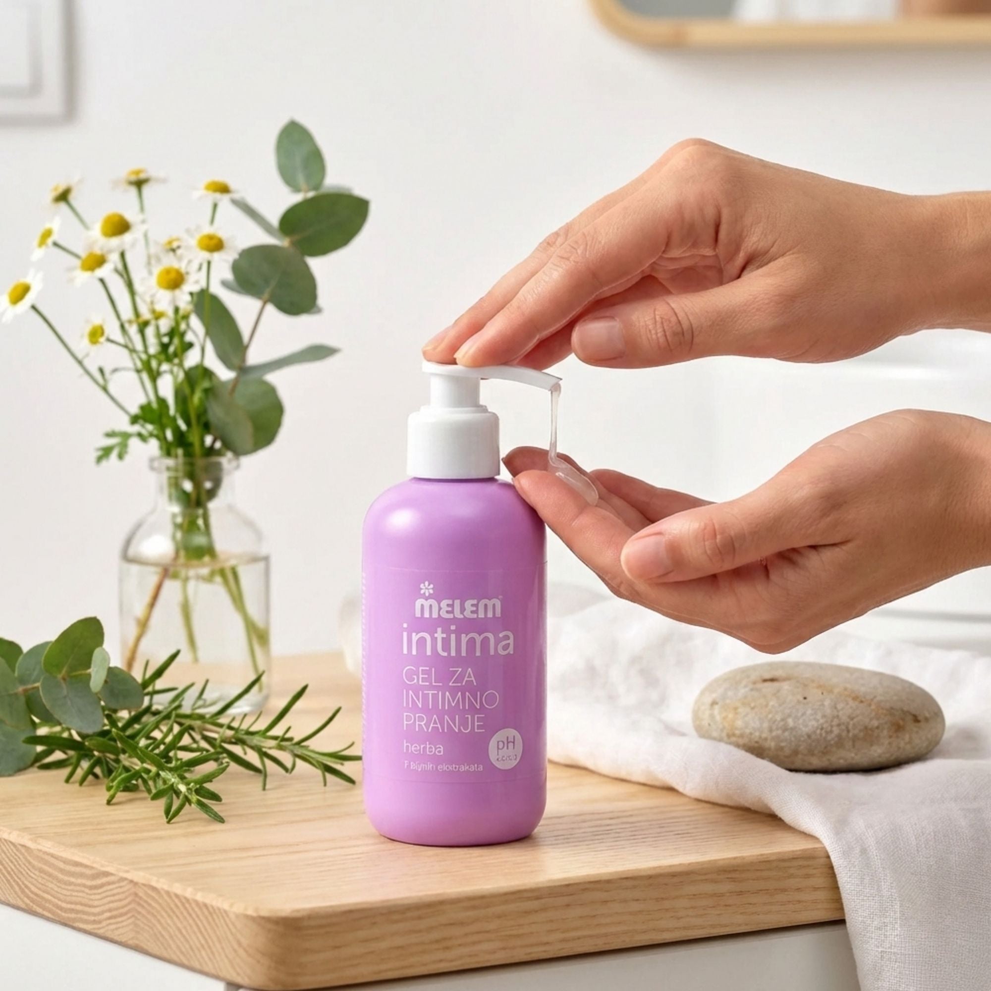 Melem Intimpflege-Gel Herba – Sanfte Intimreinigung mit Kräuterextrakten für tägliche Frische