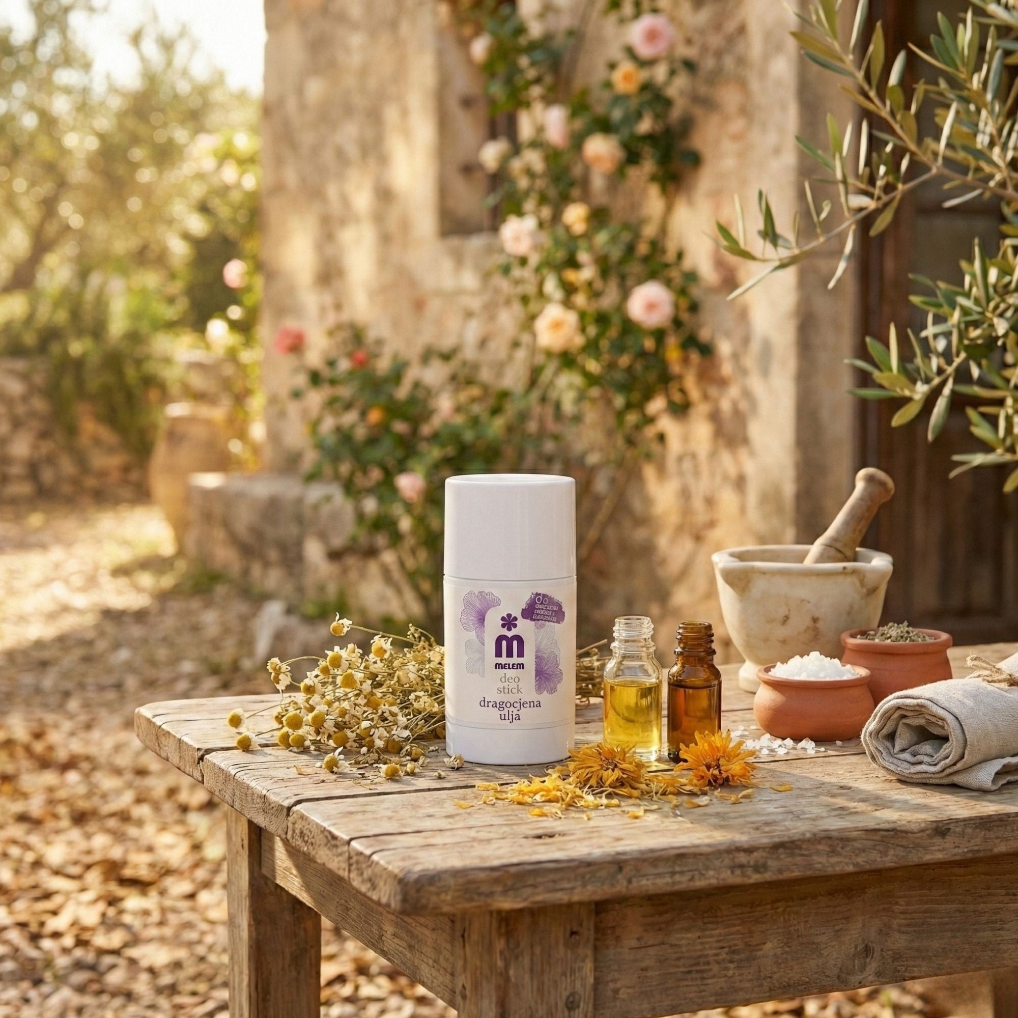 Melem Deo Stick Precious Oils – Pflegender Deo-Schutz mit wertvollen Ölen