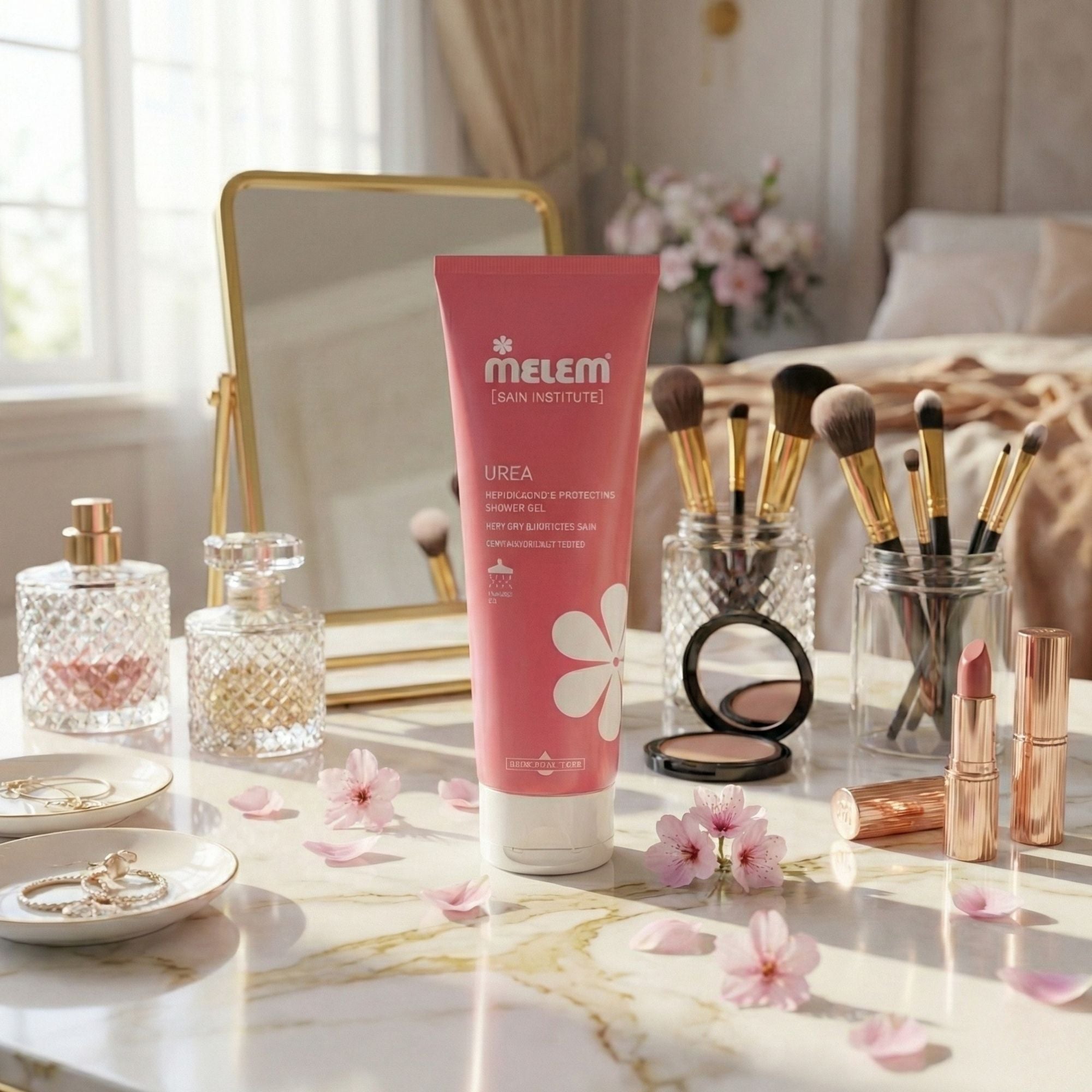 Melem Shower Cream Urea – Revitalisierende Duschcreme für sehr trockene & empfindliche Haut