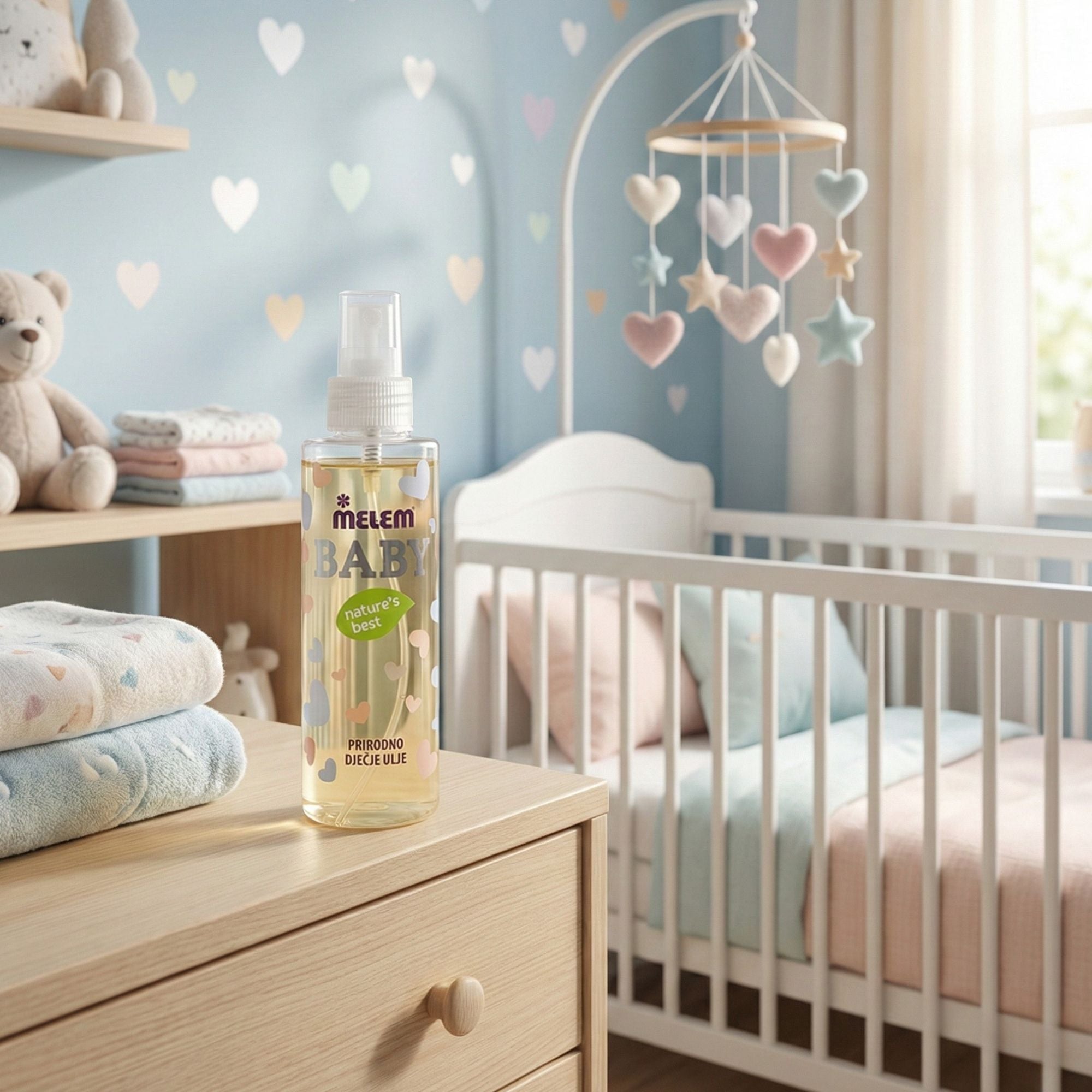 Melem Baby Oil – Sanftes Pflegeöl für Babyhaut mit Feuchtigkeitsschutz