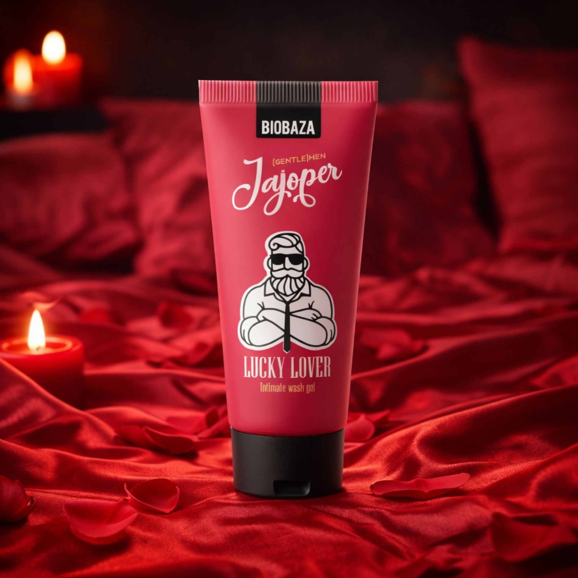 Biobaza Jajoper Lucky Lover Intimwaschgel – Sinnliche Intimpflege für Männer mit charismatischem Duft