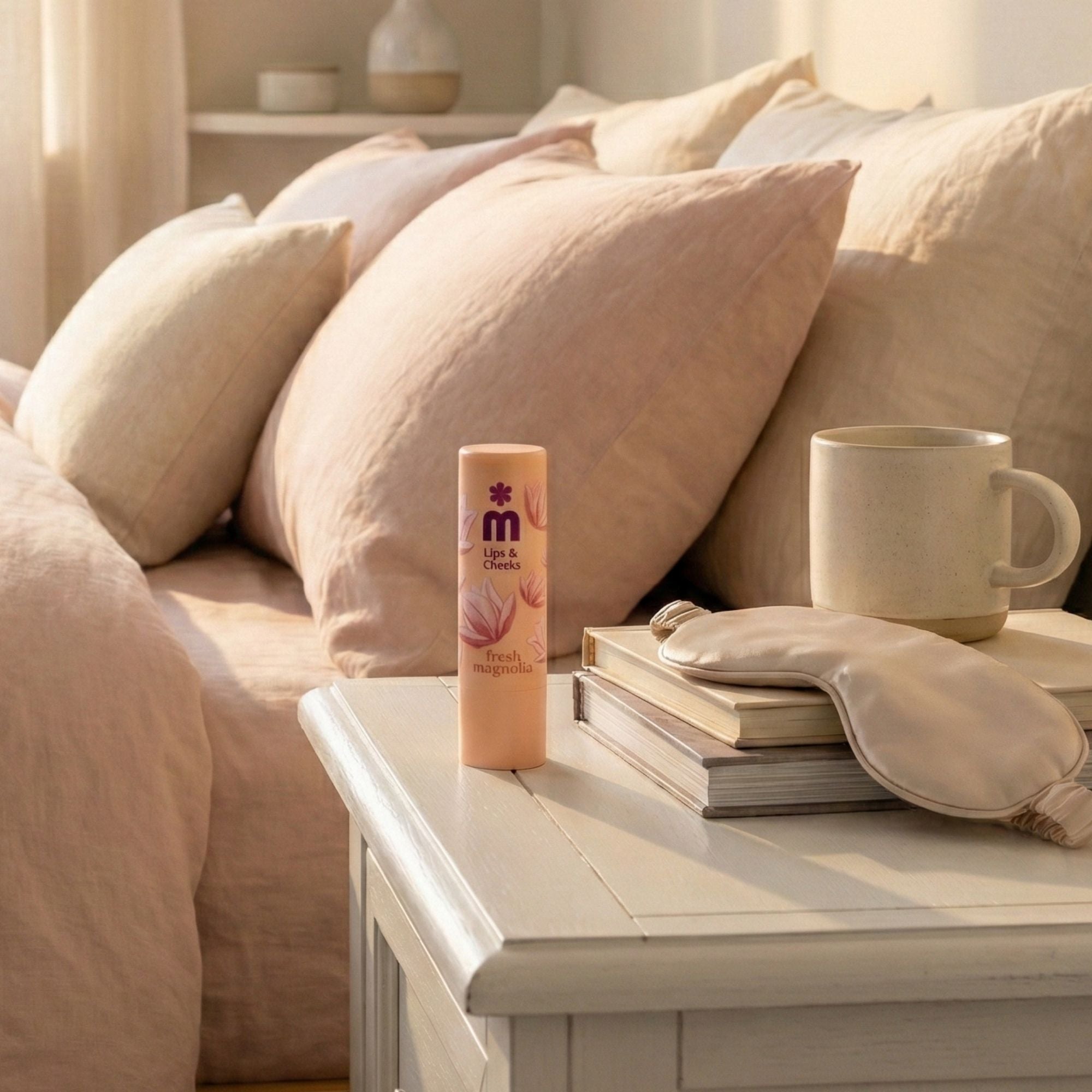 Melem Lip Balm Lips & Cheeks Magnolia – Getönter Balm für Lippen & Wangen