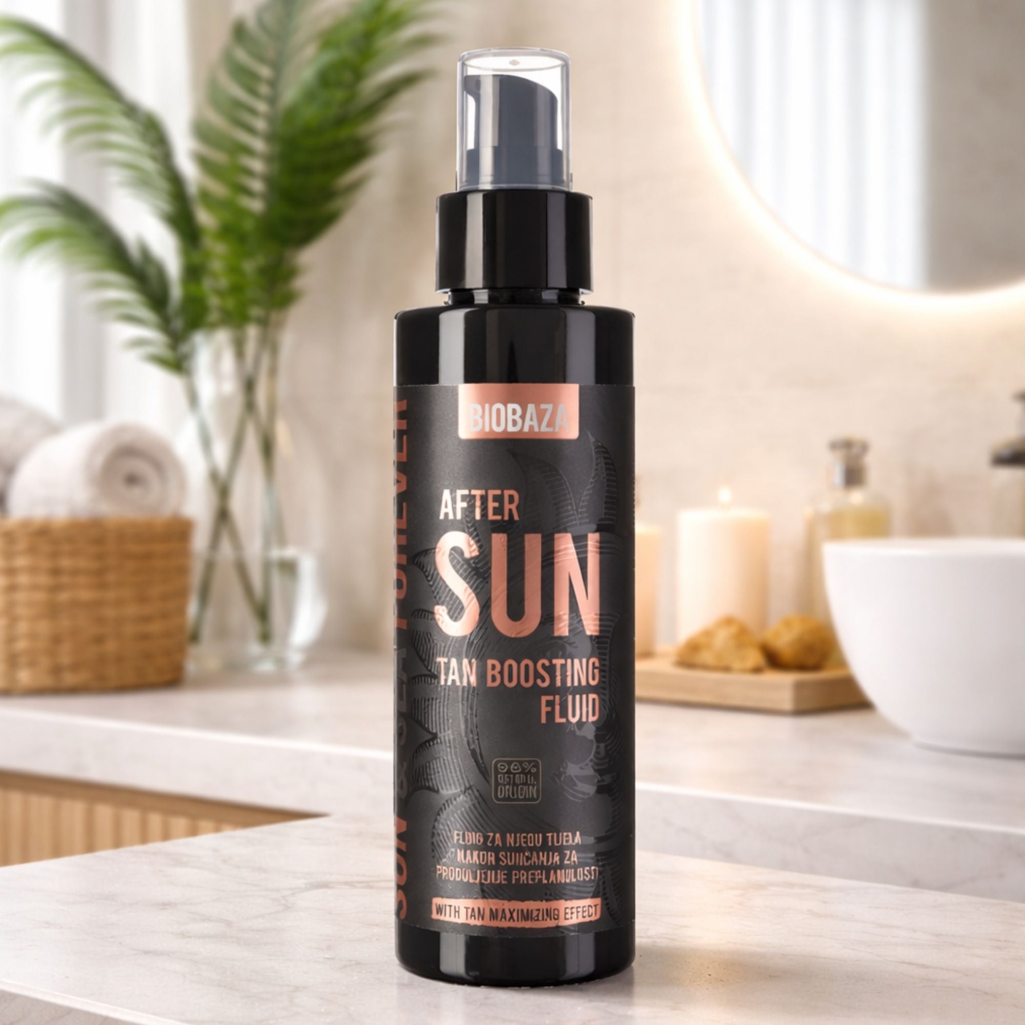 BIOBAZA After Sun Tan Boosting Fluid – Pflege & Verlängerung der Sommerbräune