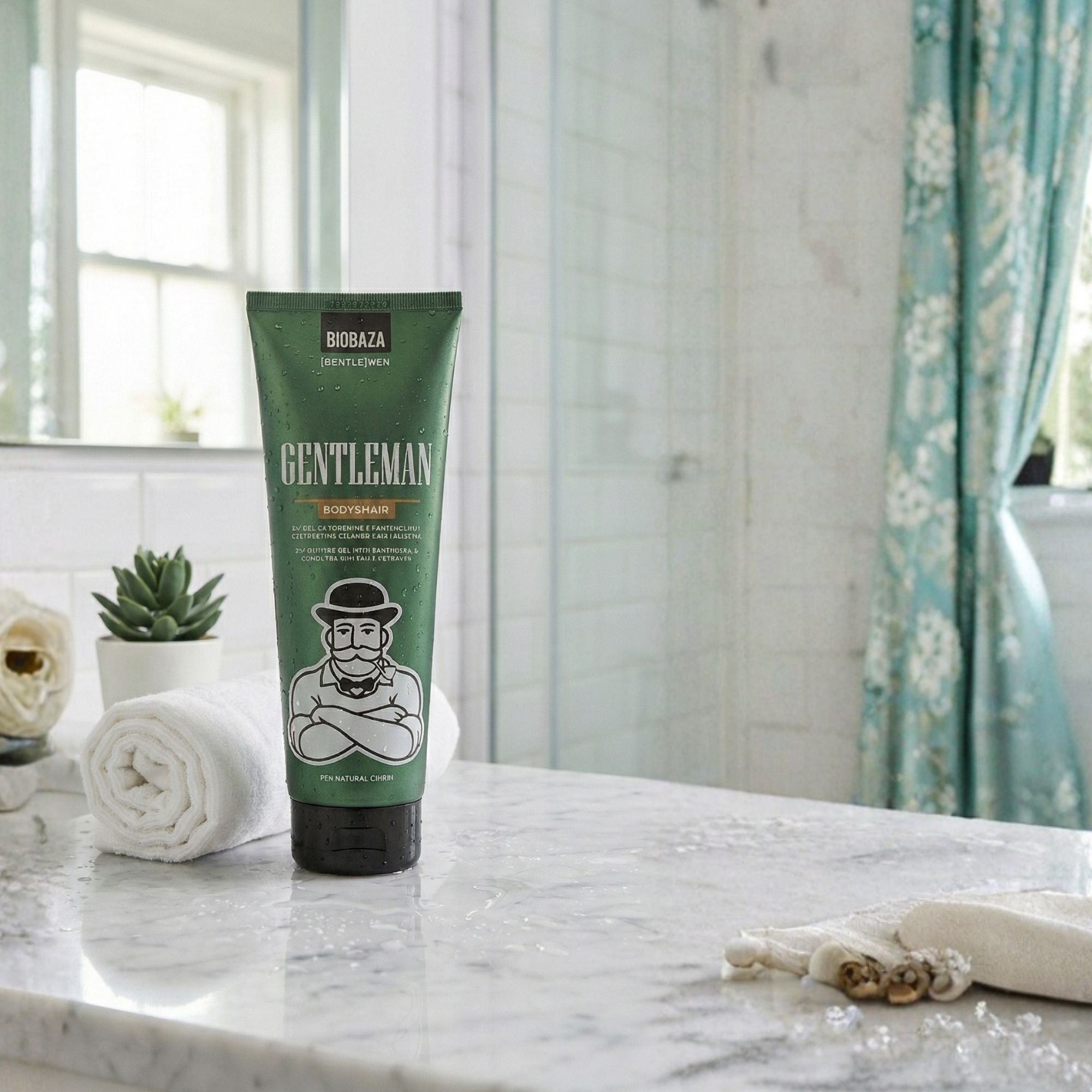 Biobaza Gentleman 2in1 Duschgel für Körper & Haare – Natürliche Pflege für Männer