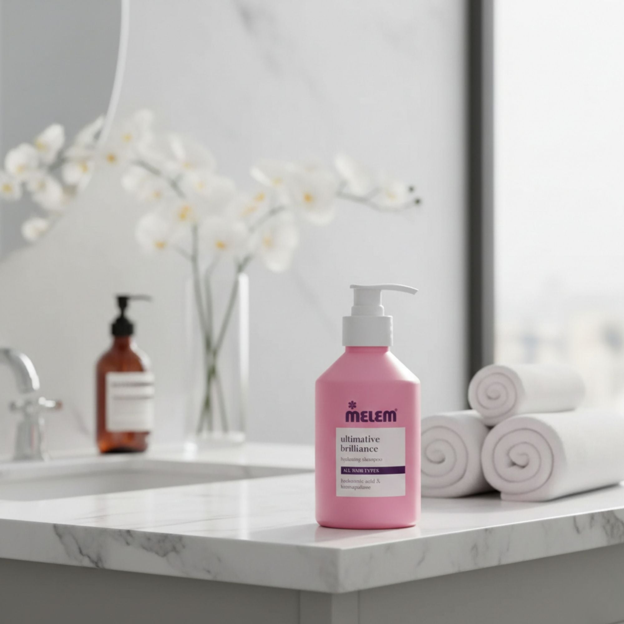 Melem Hair Ultimate Brilliance Shampoo – Pflegendes Glanz-Shampoo für geschmeidiges & strahlendes Haar