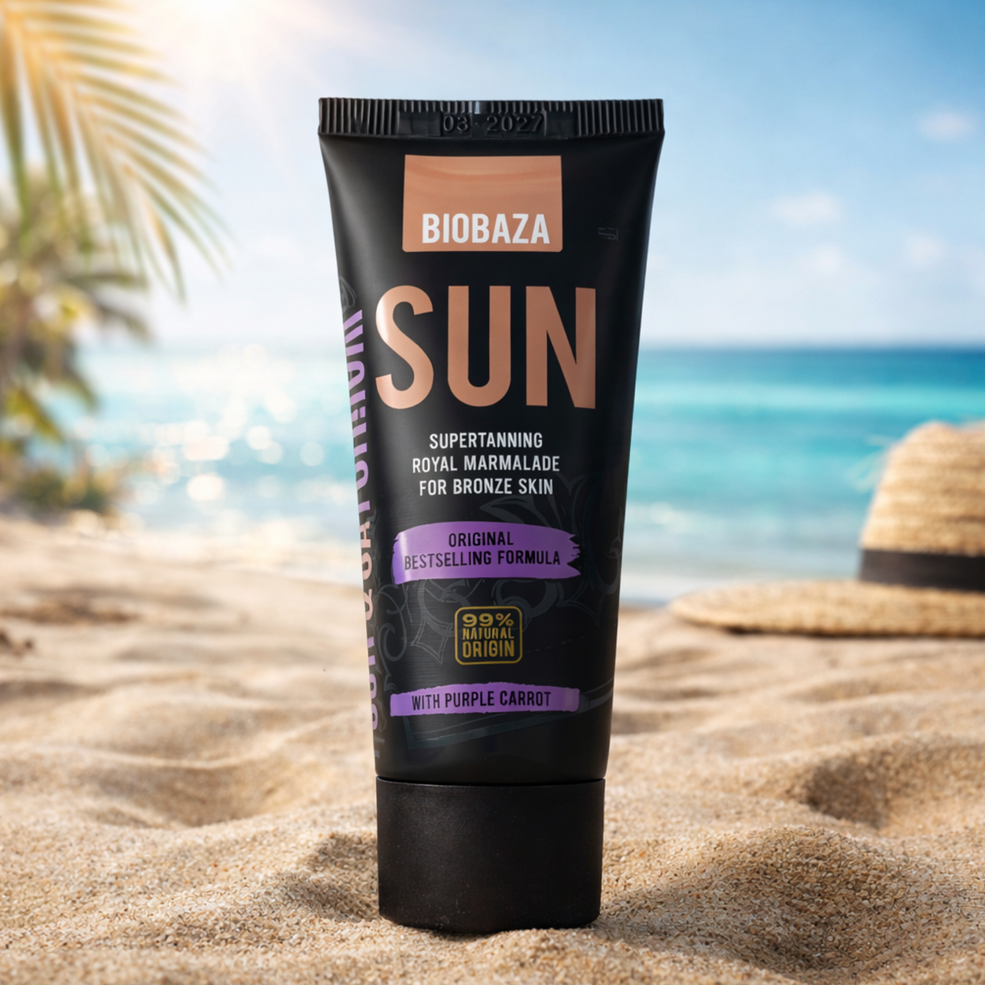 Biobaza Sun Royal Bräunungsbalsam – Für schnelle Bräune & intensiven bronzenen Teint