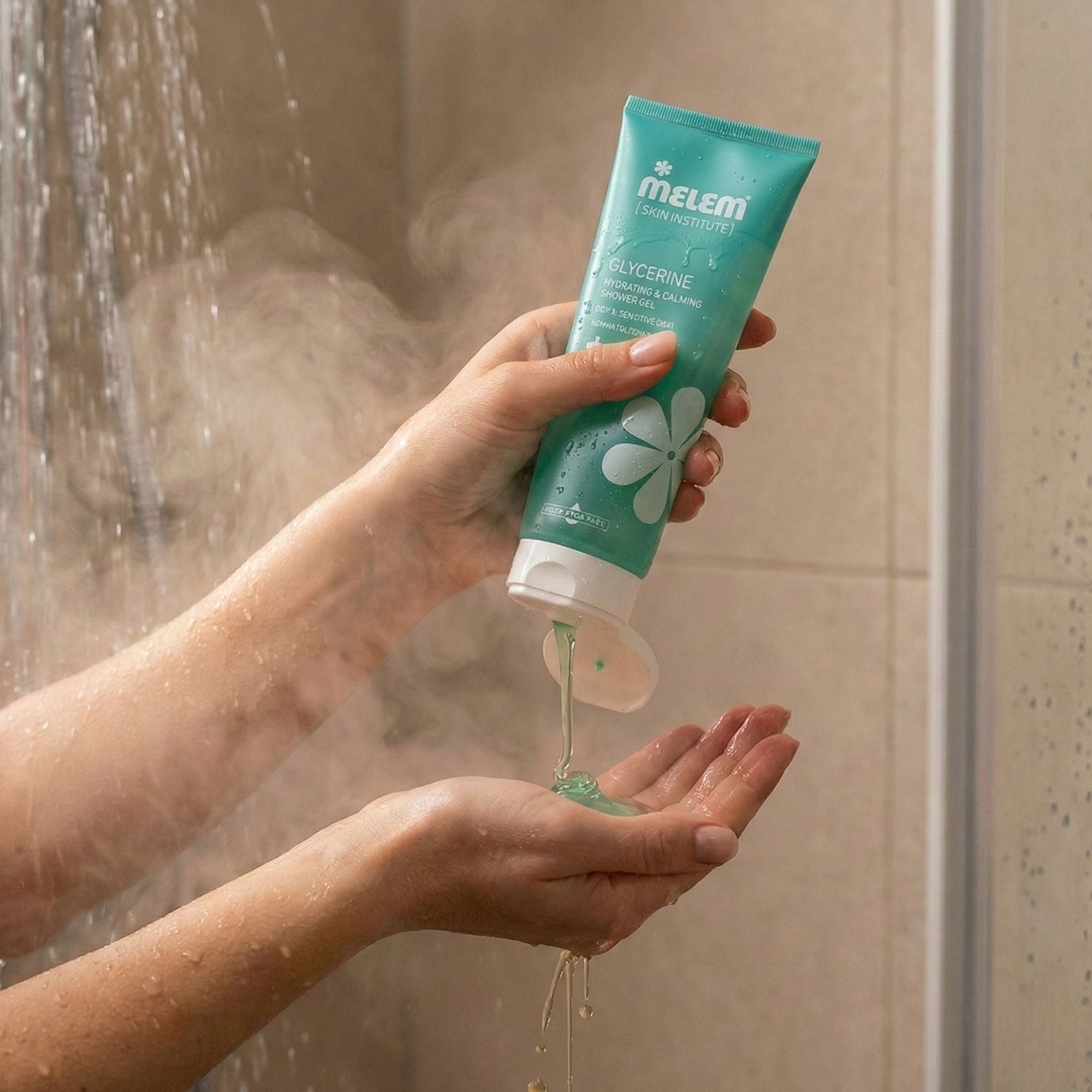 Melem Shower Gel Glycerin – Feuchtigkeitsspendendes Duschgel für trockene & empfindliche Haut