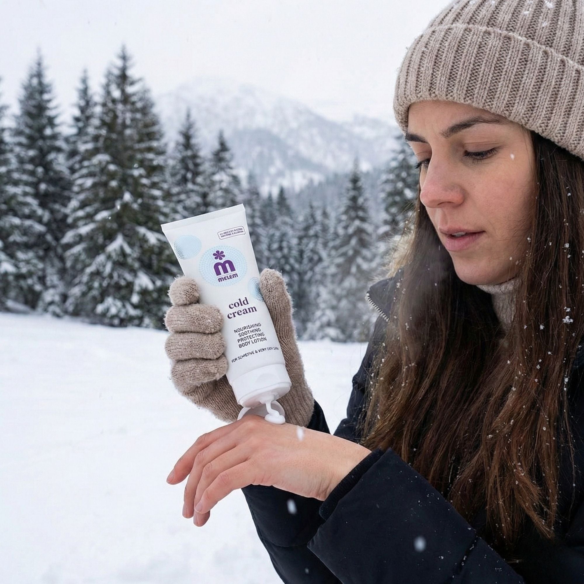 Melem Body Lotion Cold Cream – Beruhigende Feuchtigkeitspflege für trockene & sensible Haut