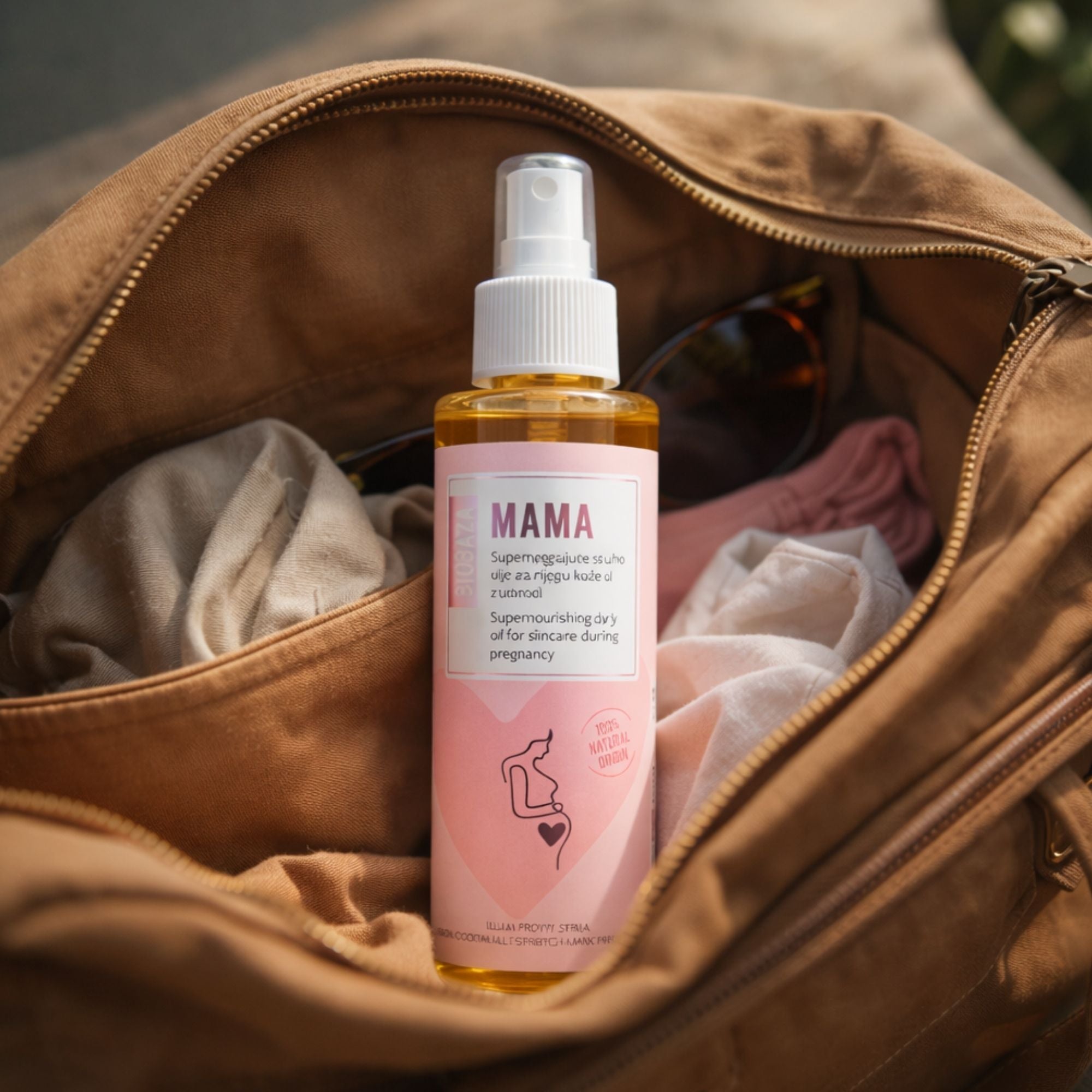 Biobaza Mama Supernourishing Dry Oil – Intensiv pflegendes Trockenöl für Schwangerschaft & Stillzeit
