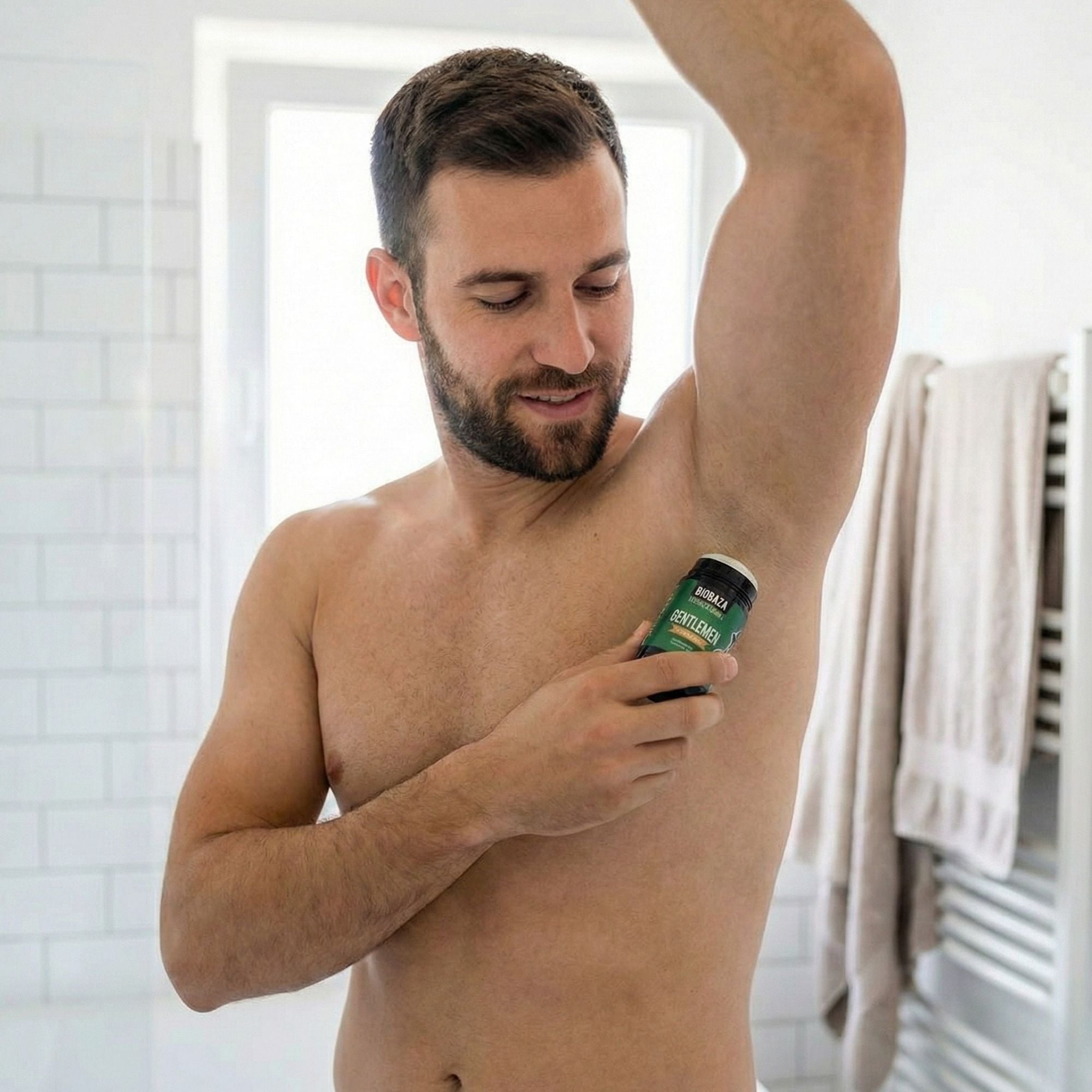 BIOBAZA Men Deo-Stick Gentlemen – Natürlicher Deo-Schutz mit elegant-maskulinem Duft