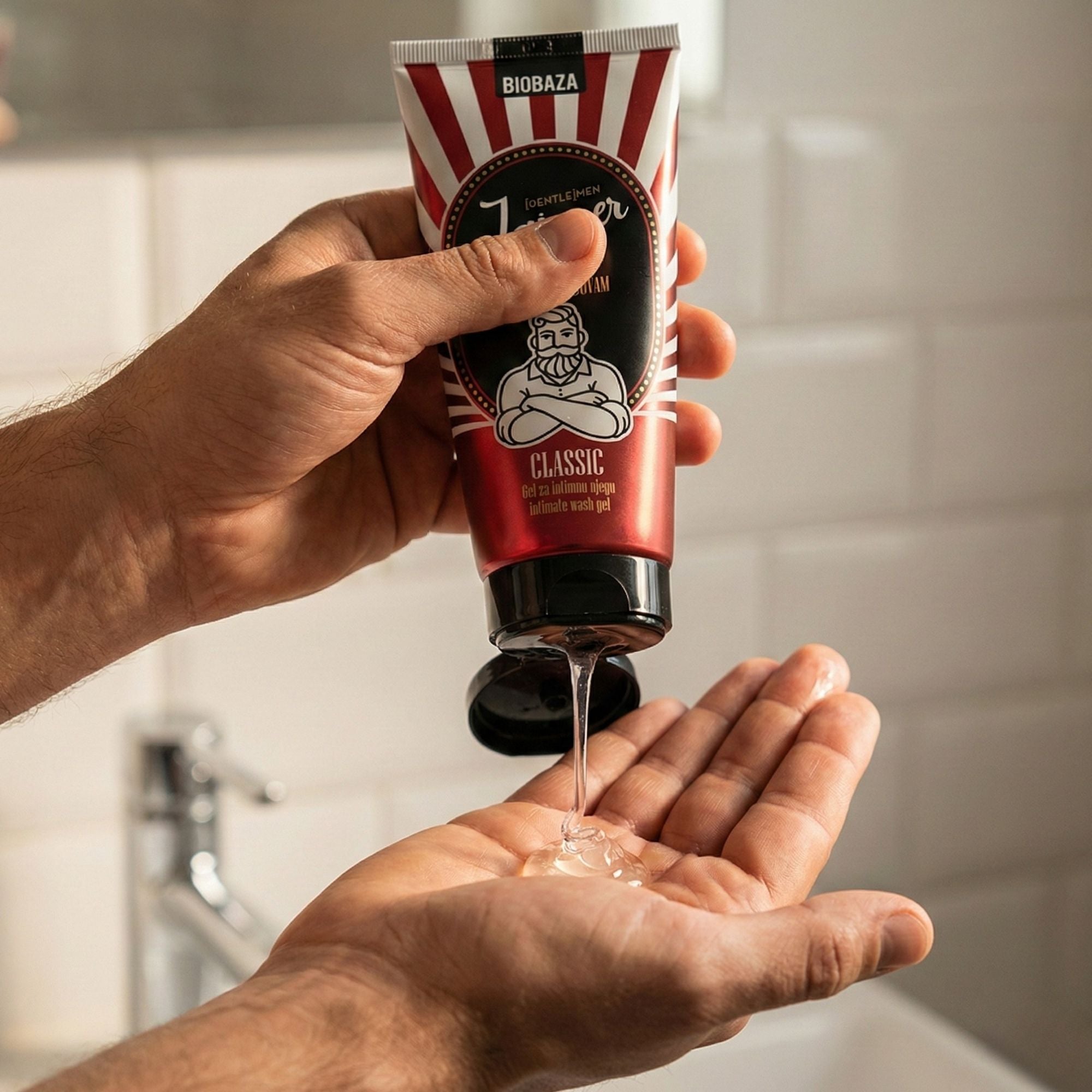 Biobaza Jajoper Classic Intimpflege-Gel – Sanfte tägliche Intimpflege mit pH-ausgeglichener Formel