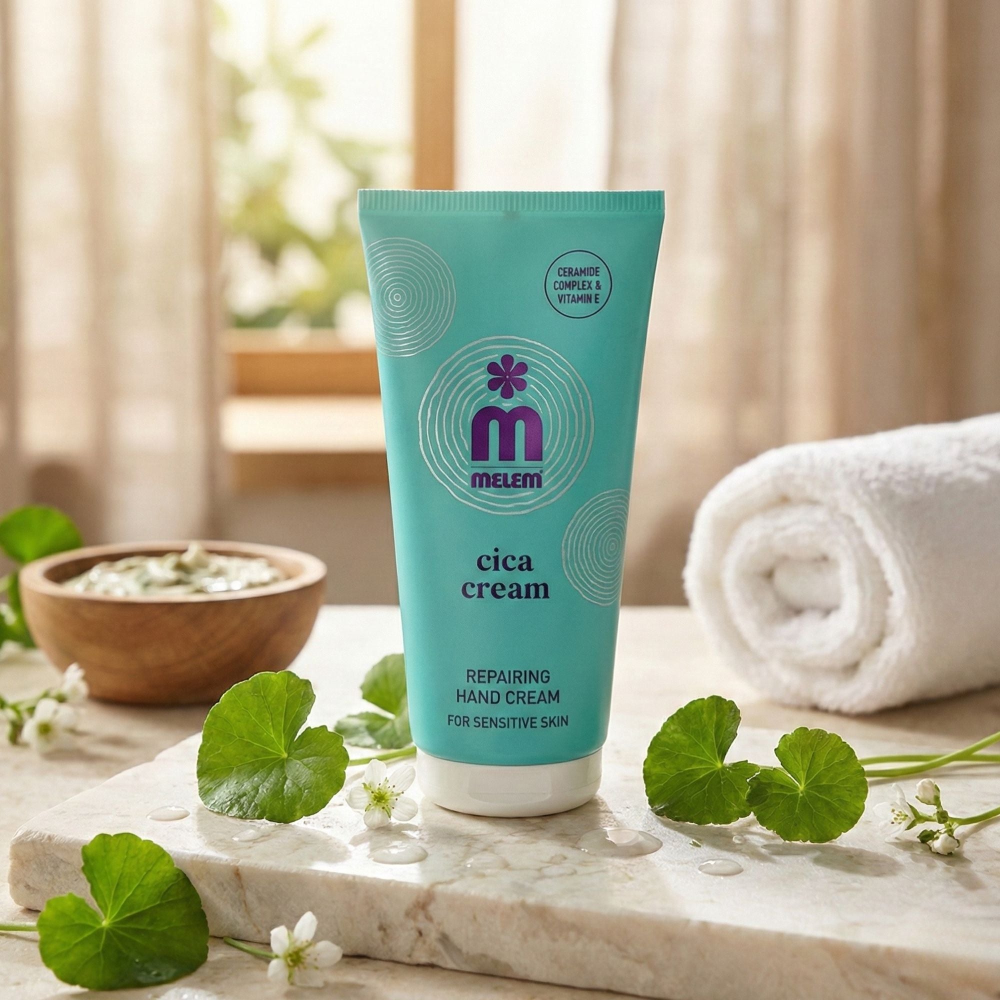 Melem Reparierende Handcreme – Intensive Pflege mit Ceramiden & Centella Asiatica