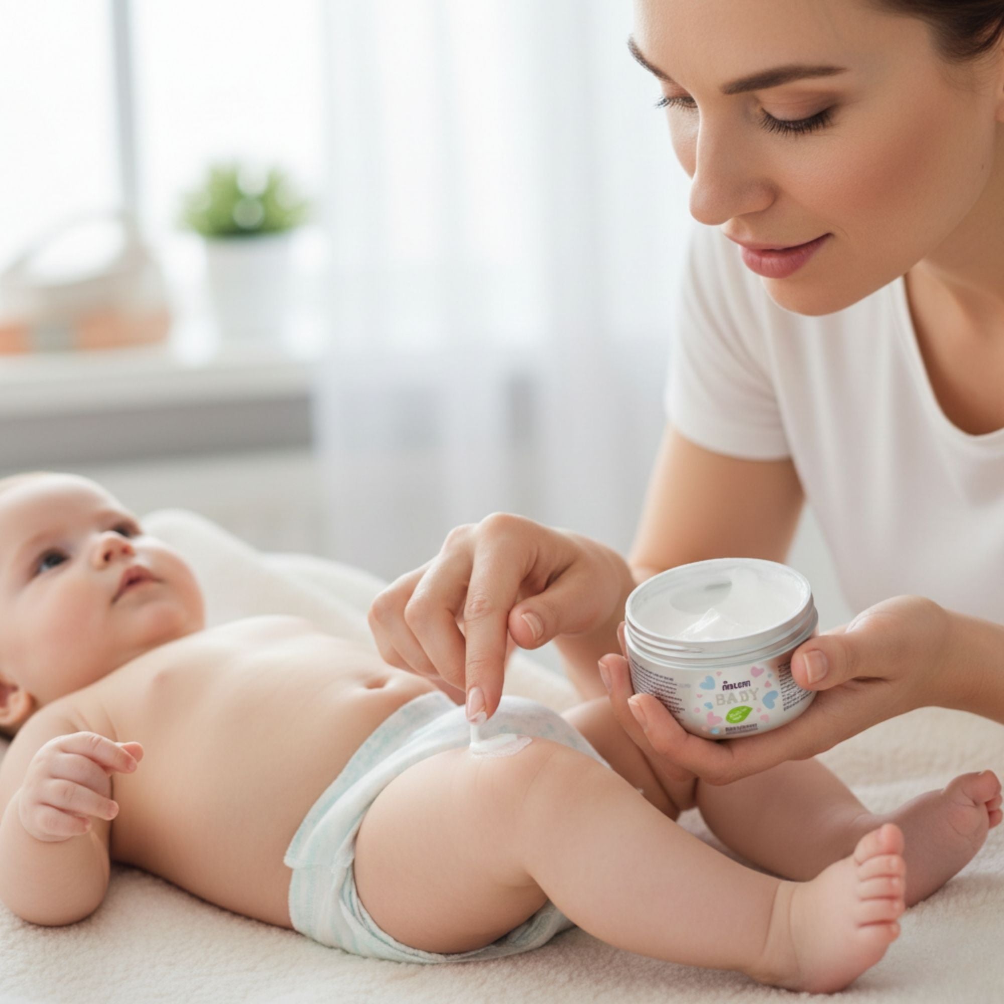 Melem Baby Cream mit Zinkoxid – Schutzcreme gegen Rötungen & Reizungen im Windelbereich