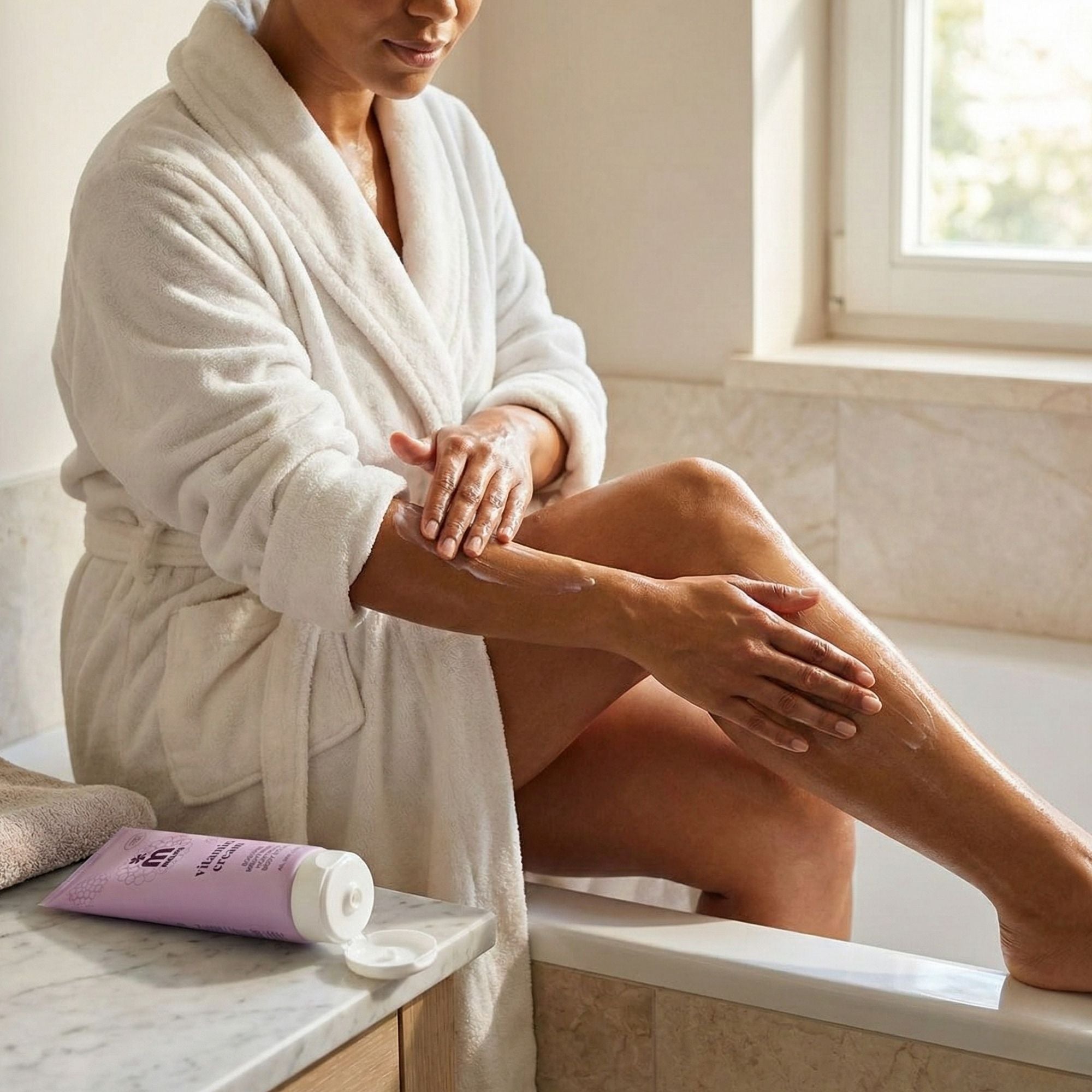 Melem Vitamin Body Lotion – Feuchtigkeitsspendende Körperlotion mit Vitamin-Komplex für strahlende Haut