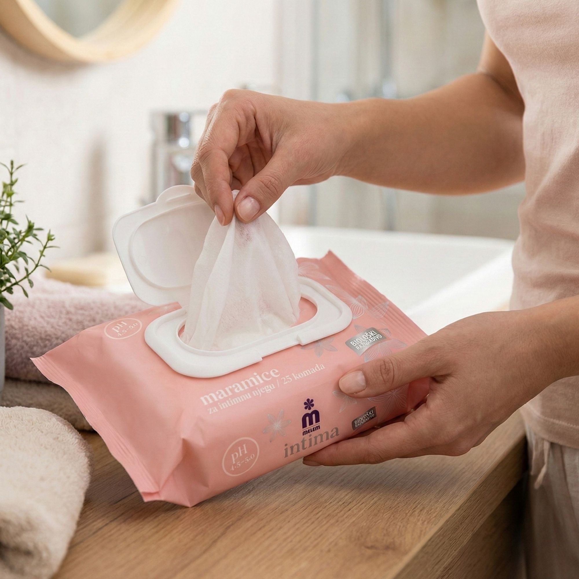 Melem Intima Wet Wipes – Sanfte Intim-Feuchttücher für Frische & Pflege unterwegs