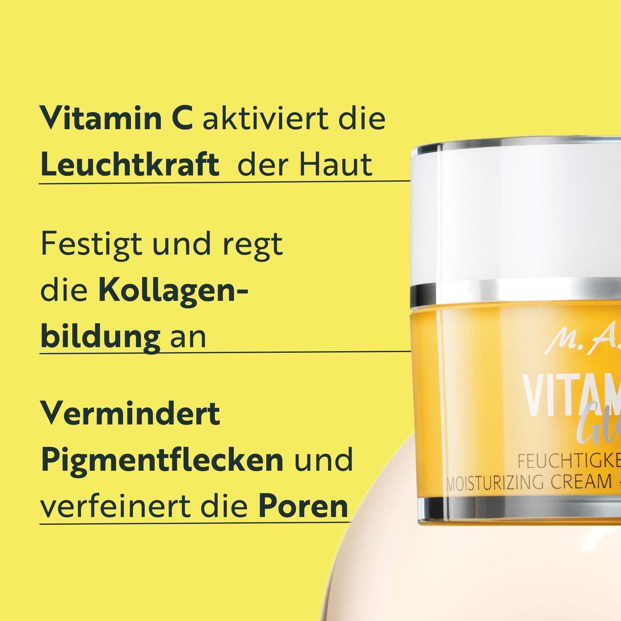 M. Asam Vitamin C Glow Feuchtigskeitscreme